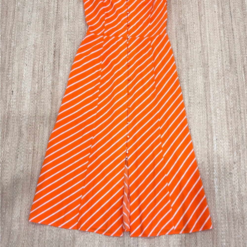 Warehouse Orange Strap Dress - Picture 9 of 14